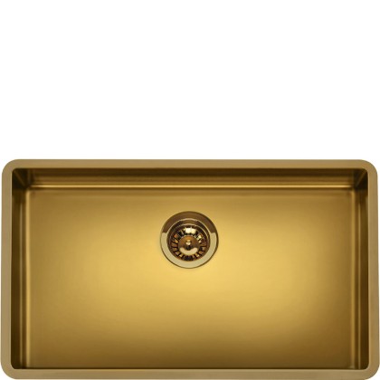 Мойка Smeg VSTR71BRX цвет латунный