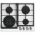 Варочная панель Teka GZC 64321 XBN WHITE газовая