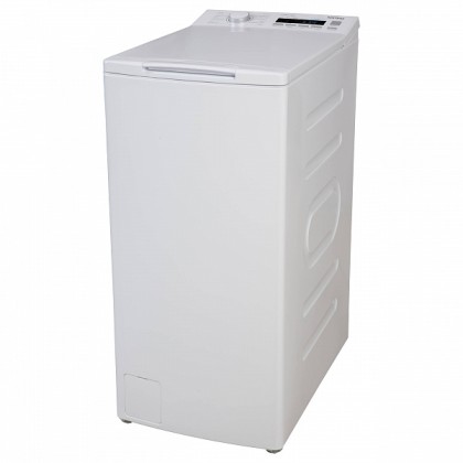 Стиральная машина Korting Kwmt 1385 i с вертикальной загрузкой, цвет белый