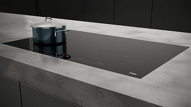 Варочная панель Kuppersbusch KI 8880.1 SR индукционная , цвет черное стекло