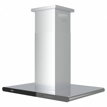 Вытяжка Korting Kha 99360 xgn островная, цвет черное стекло