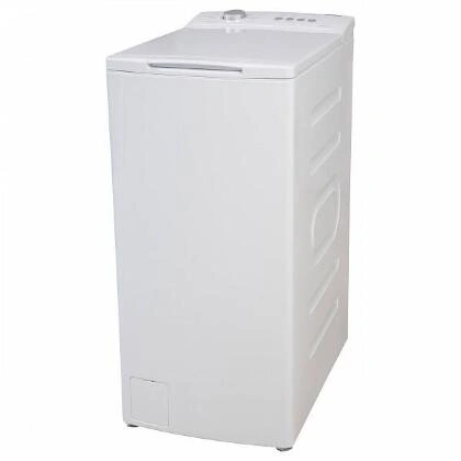 Стиральная машина Korting Kwmt 1270 i с вертикальной загрузкой, цвет белый