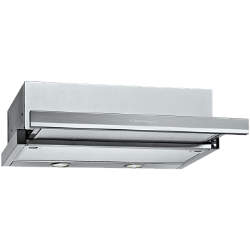 Вытяжка Kuppersbusch DEF 6300.0 E встраиваемая, с выдвижным экраном, цвет нержавеющая сталь