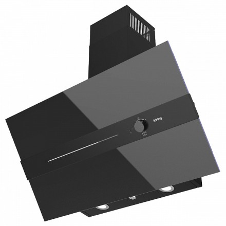 Вытяжка Korting Khc 99799 agn наклонная, цвет черное стекло