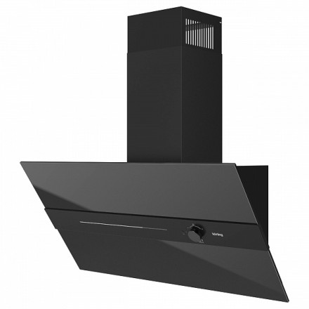 Вытяжка Korting Khc 99799 agn наклонная, цвет черное стекло