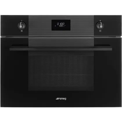 Духовой шкаф Smeg SF4101MCNO с микроволновой печью