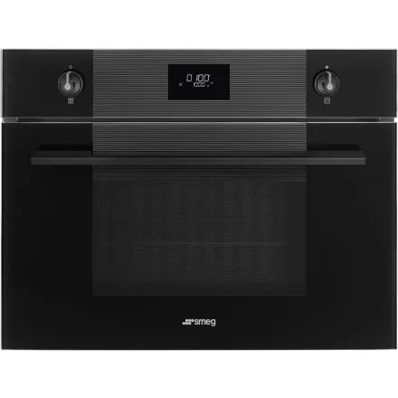 Духовой шкаф Smeg SF4101MCNO с микроволновой печью