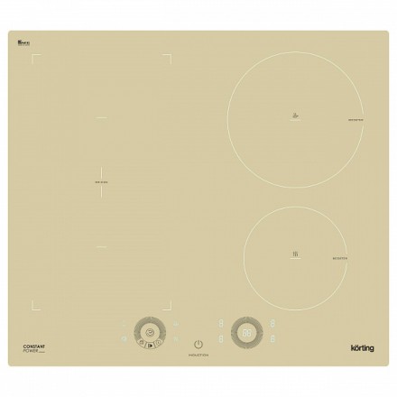 Варочная панель Korting Hib 64760 bb smart индукционная, цвет бежевый