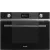 Духовой шкаф Smeg SF4102VCN комбинированный с пароваркой, цвет черное стекло