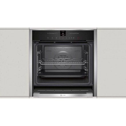 Духовой шкаф  Neff B47VR22N0, цвет серебристый