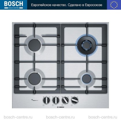 Газовая варочная панель Bosch PCH6A5B90