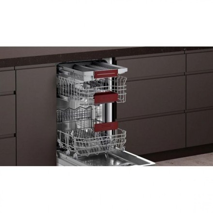 Посудомоечная машина  Neff S855EMX16E, цвет серебристый