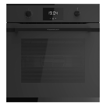 Духовой шкаф Kuppersbusch BD 6340.0 KSM6 комбинированный с паром mattblack, цвет черное стекло матовое
