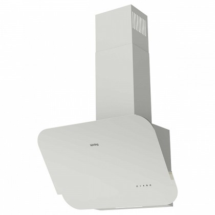 Вытяжка Korting Khc 66135 gw наклонная, цвет белый