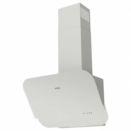Вытяжка Korting Khc 66135 gw наклонная, цвет белый