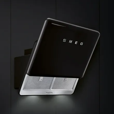 Вытяжка Smeg KFAB75BL настенная, цвет черный