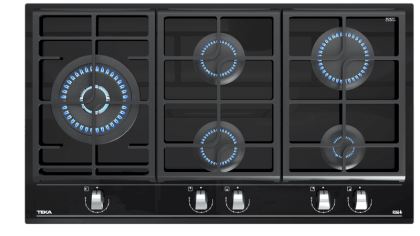 Варочная панель газ на стекле 90 см/ Коллекция Urban