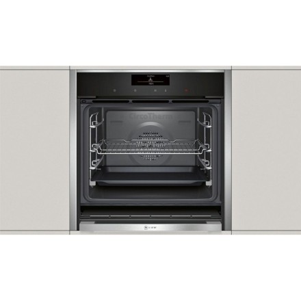 Духовой шкаф  Neff B48CT64H0, цвет серебристый