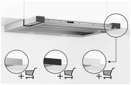 Встраиваемая вытяжка Bosch DFR067T51