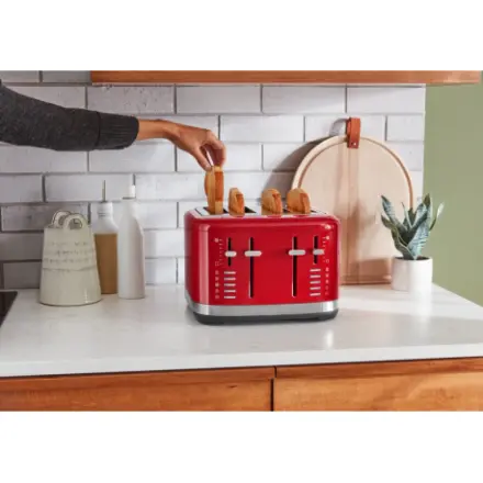 Тостер KitchenAid на 4 тоста красный 5KMT4109EER