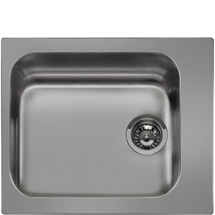 Мойка Smeg VS45P3N цвет состаренное серебро