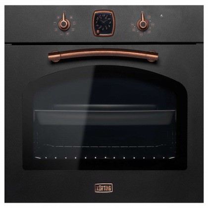 Духовой шкаф Korting Okb 481 crcn электрический, цвет матовый черный