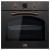 Духовой шкаф Korting Okb 481 crcn электрический, цвет матовый черный
