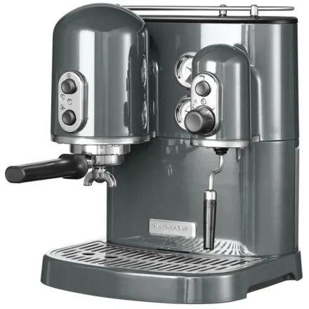 Кофеварка KitchenAid Artisan Espresso 5KES2102EMS серебряный медальон