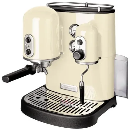 Кофеварка KitchenAid Artisan Espresso 5KES2102EMS серебряный медальон