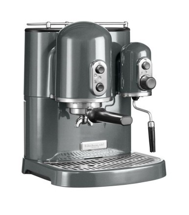 Кофеварка KitchenAid Artisan Espresso 5KES2102EMS серебряный медальон