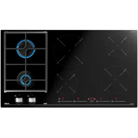Варочная панель Teka HYBRID JZC 96324 ABN BLACK комбинированная