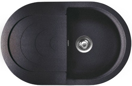 Кухонная мойка Teka Perla 45 B-TG Black metallic