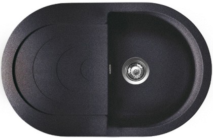 Кухонная мойка Teka Perla 45 B-TG Black metallic