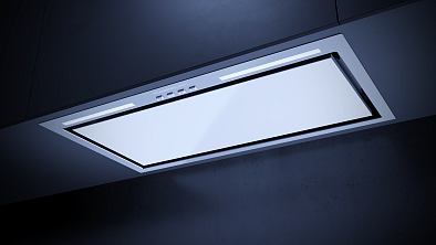 Вытяжка Kuppersbusch DEL 6550.0 W, цвет белое стекло