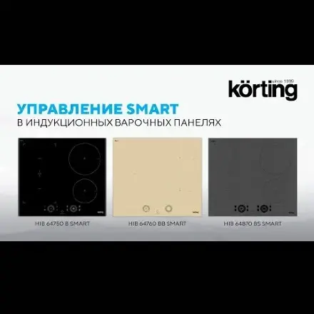 Варочная панель Korting HIB 64750 B Smart