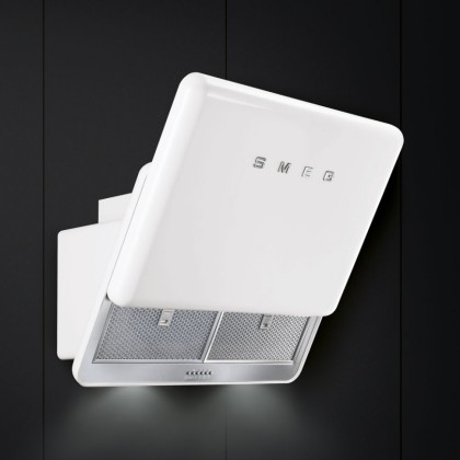 Вытяжка Smeg KFAB75WH настенная, цвет белый