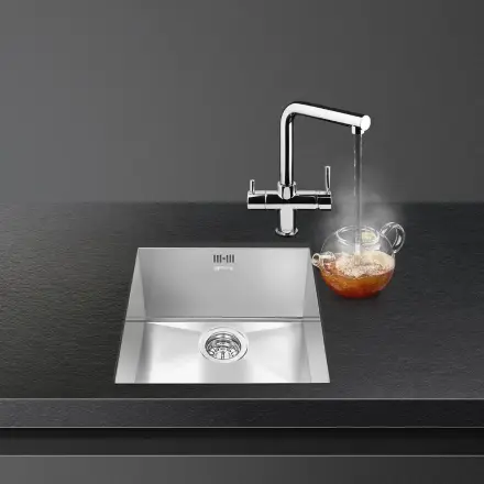 Мойка Smeg VSTQ40-2 нержавеющая сталь матовая