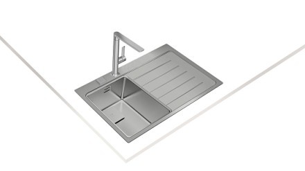 Кухонная мойка Teka ZENIT RS15 1B 1D R 78 POLISHED