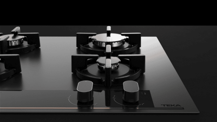 Варочная панель газ на стекле 60 см