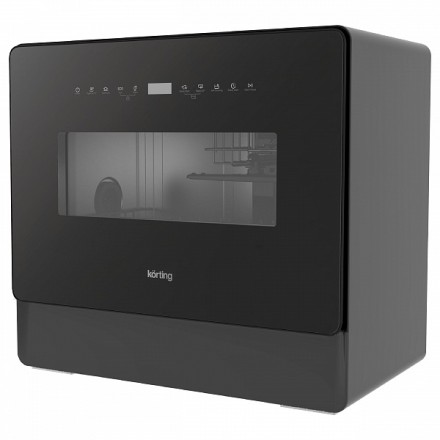 Посудомоечная машина Korting Kdf 26630 gn компактная, цвет черный