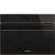 Духовой шкаф Smeg SF4604WVCPNX комбинированный с пароваркой, цвет черное стекло