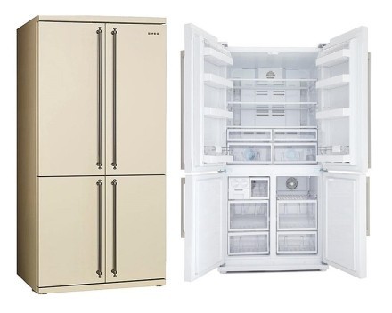 Холодильник Smeg FQ60CPO5, цвет кремовый