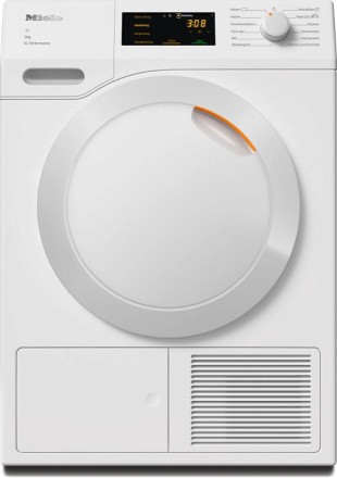 Сушильная машина Miele TCC374WP chrome edition европейская версия, цвет белый
