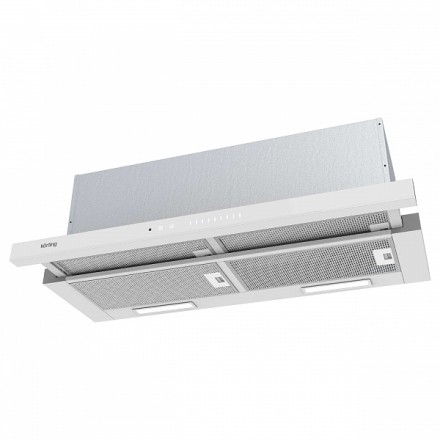 Вытяжка Korting Khp 9975 gw с выдвижным экраном, цвет белый