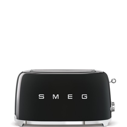 Тостер Smeg TSF02BLEU черный на 4 ломтика