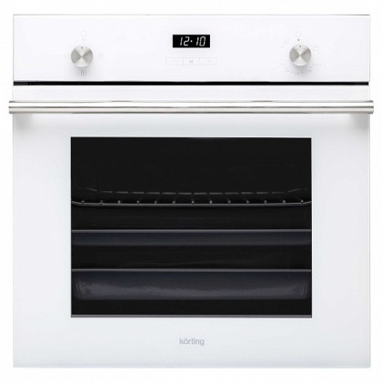 Духовой шкаф Korting OGG 771 CFW газовый с грилем, цвет белое стекло