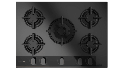 Варочная панель газ на стекле 70 см