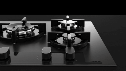 Варочная панель газ на стекле 70 см