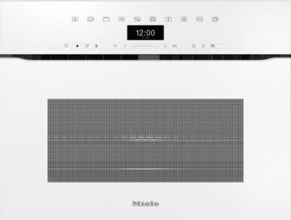 Духовой шкаф с свч Miele H7440BMX BRWS, цвет белый