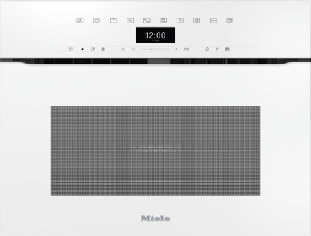 Духовой шкаф с свч Miele H7440BMX BRWS, цвет белый